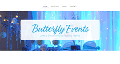Desktop Screenshot of butterflyeventsonline.com